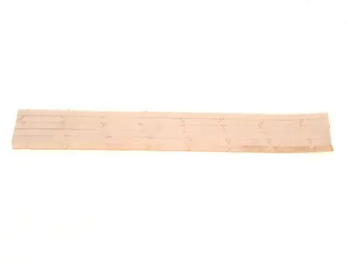 Bosch Dichtungssatz in Form eines langen, schmalen Streifens mit mehreren durchgehenden Linien und kleinen Vertiefungen, zur Verwendung in Dichtungsanwendungen.